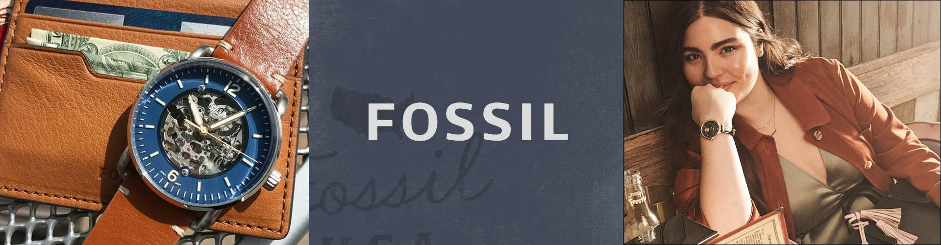 Testata Fossil orologi gioielleria Fochesato